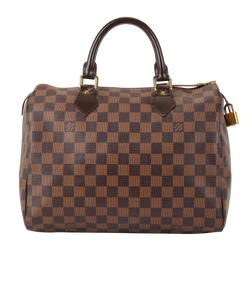 Speedy 30, Canvas, Damier Ebene, AA2150, DB/E, 3*
